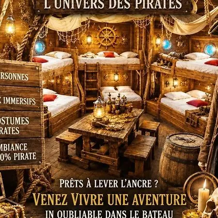 Les De Paulette - A Themes - Jack Sparrow - Koh Lanta - Harry Potter - Zen Casa de hóspedes Sainte-Marie-la-Mer