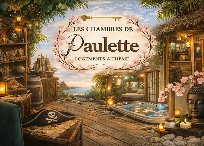 Les De Paulette - A Themes - Jack Sparrow - Jungle - Ranch - Zen Гостевой дом 4*